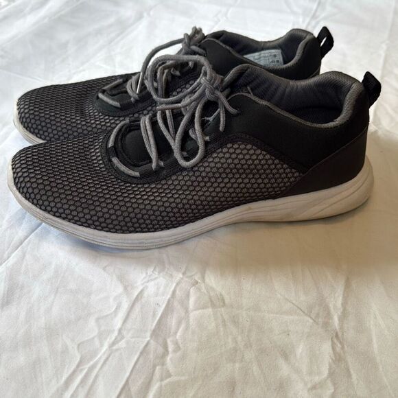 Vionic Christina mesh lace up podiatrist designed sneakers women’s size 10 black - Picture 1 of 7